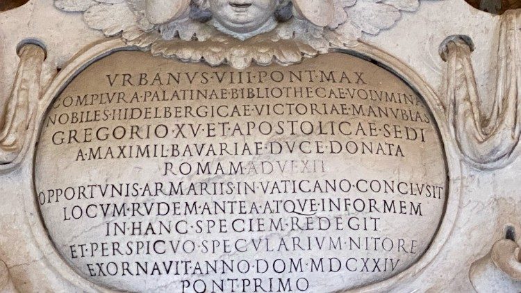 L'epigrafe Urbano VIII Barberini &copy; Musei Vaticani