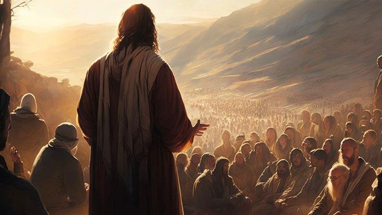 போதனைகள் வழங்கும் இயேசு 