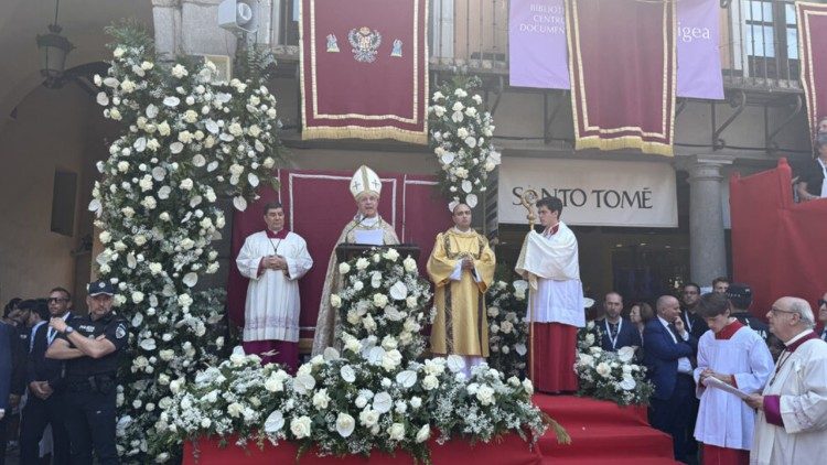 La homil&iacute;a del Enviado extraordinario del Papa Le&oacute;n XIV