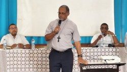 Dom Ildo Fortes - Bispo de Mindelo - Encontro acerca da implementação do Sínodo sobre a Sinodalidade