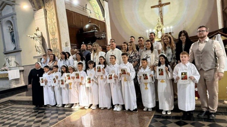 Първо причастие в Пловидв