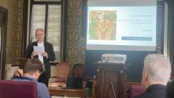 Arcibiskup Stanislav Přibyl na konferenci o Janu z Jenštejna, Papežská kolej Nepomucenum, 29. května 2026