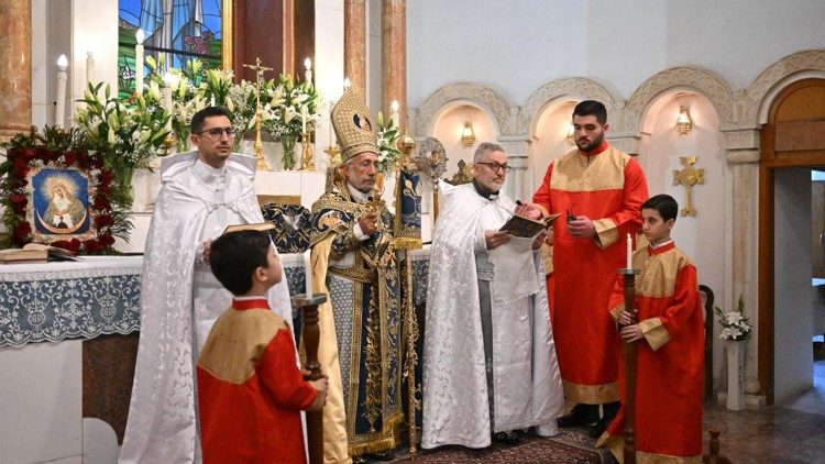 2026.06.01 Messa del Patriarca Minassian a Baghdad