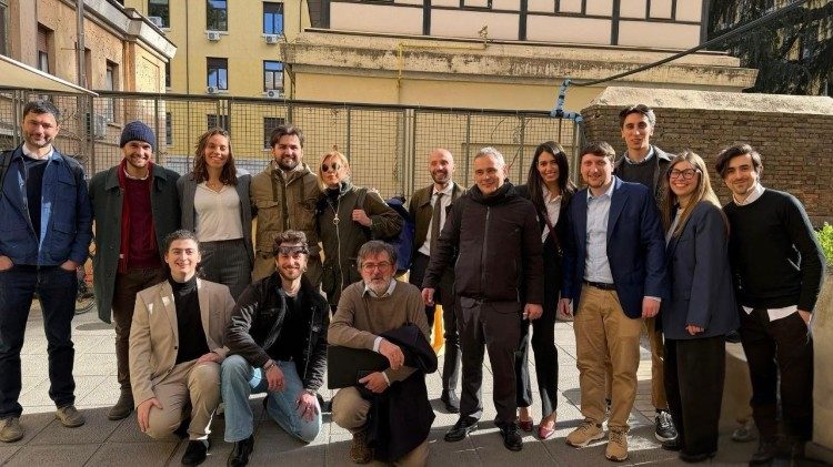 El grupo de investigaci&oacute;n del Center for Data Science and Complexity for Society de La Sapienza en la jornada de puertas abiertas anual del 18 de febrero de 2026