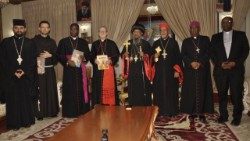 Întâlnirea cardinalului Claudio Gugerotti con Patriarhul ortodox Abune Matias 