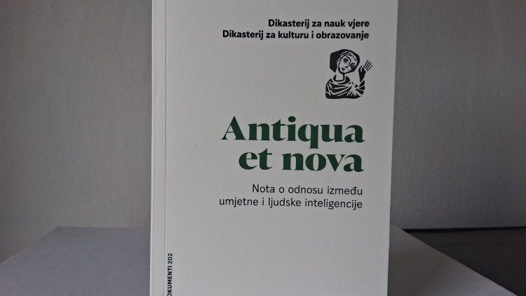 Naslovnica dokumenta "Antiqua et nova"