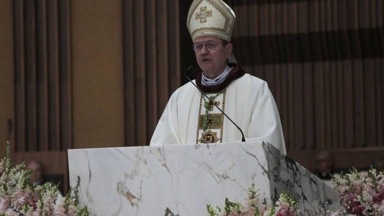 Uroczystej liturgii celebrowanej w południe w Świątyni Opatrzności Bożej przewodniczył abp Tadeusz Wojda