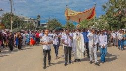 Solenidade do Corpus Christi na arquidiocese da Beira (Moçambique)