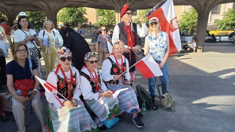 Polacy mieszkający w Madrycie z rdością wzięli udział w spotkaniu z Papieżem