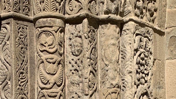 La Basilica di San Michele Maggiore di Pavia - particolare