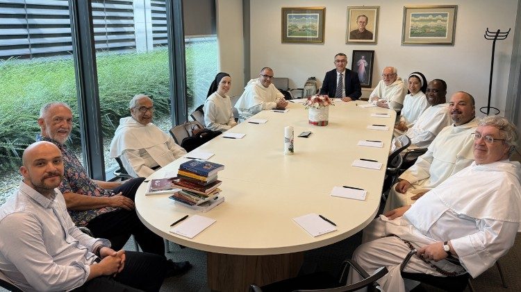 Sudionici skupa dominikanskih promicatelja pravde i mira u Europi u posjetu HKR-u (Foto: Emili Ibrulj)