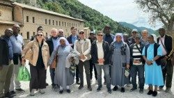 Peregrinação a Subiaco e Montecassino, lugares por onde São Bento andou
