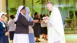 Misa kwa ajili ya Mkutano Mkuu ulioandaliwa na Mfuko wa Conrad N. Hilton pamoja na Umoja wa Watawa Wakatoliki barani Afrika(ACWECA).