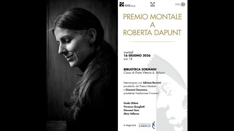Locandina del Premio Montale 2026.