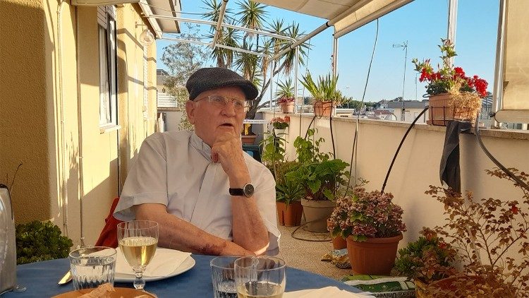 Diskutiert gern: von Gemmingen am Dienstagabend auf einer Dachterrasse in Rom