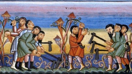 PODCAST „Slova papežů“ – Podobenstv&iacute; o děln&iacute;c&iacute;ch na vinici