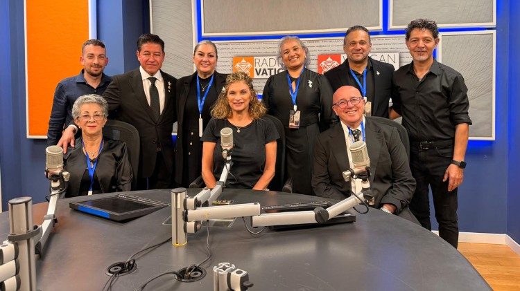 Vatican News con los entrevistados
