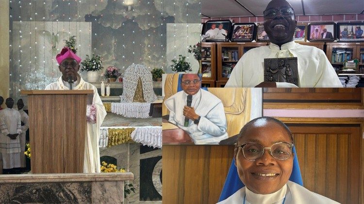 Das Evangelium wird im Juli von Kirchenleuten aus Nigeria ausgelegt: P. Obiora Ike, P. Christian Anieke, Sr. Mary Sylvia Nwachukwu