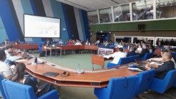 Un momento del seminario sul discorso d'odio, intitolato "Belonging matters", organizzato ieri, 18 giugno, dal Kaiciid al Consiglio d'Europa, a Strasburgo