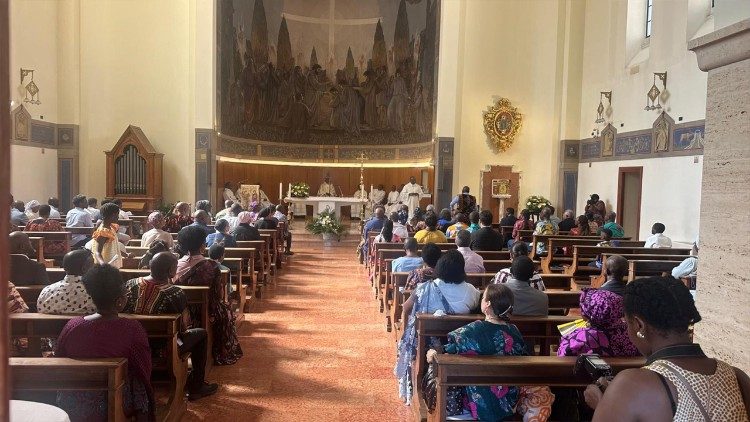 Messe pour l'Afrique &agrave; la Casa Bonus Pastor &agrave; Rome