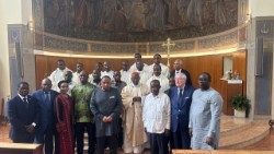 African ambassadors accredited to the Holy See with Cardinal Arinze