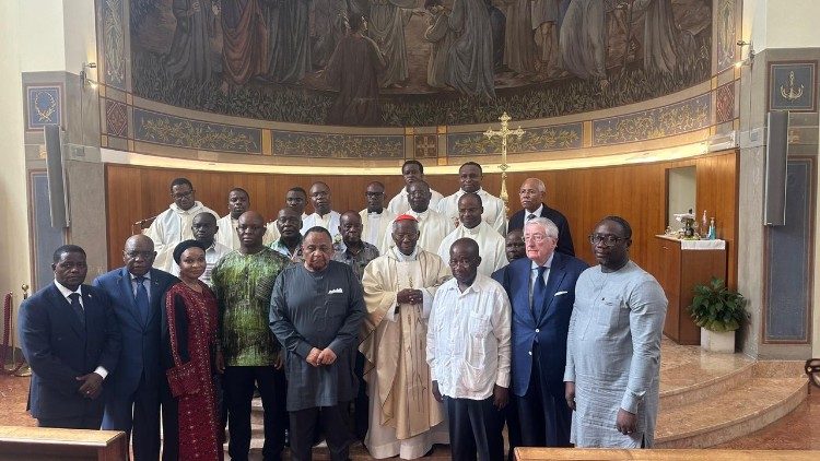 African ambassadors accredited to the Holy See with Cardinal Arinze