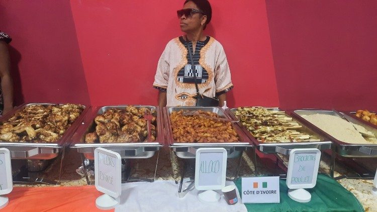 Some Afrcian dishes at the event