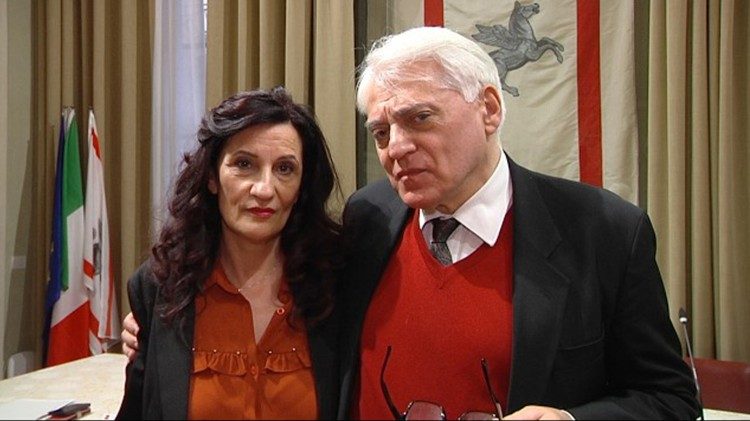 Ugo De Vita con Emma Marrazzo