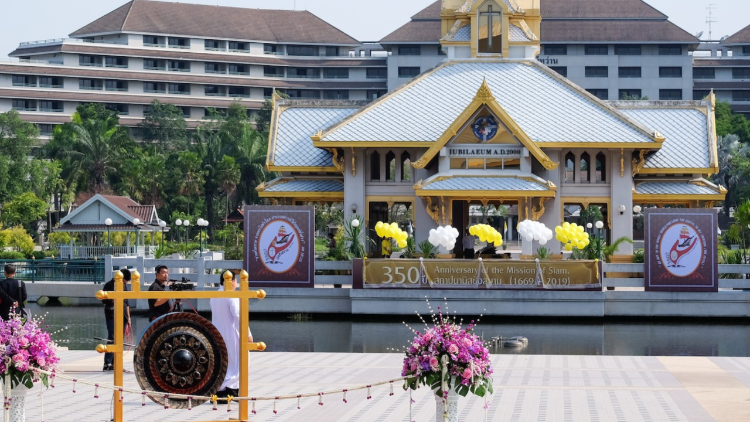 Baan Phu Waan, Thailand, during the celebration of the 350th Anniversary of the Church’s “Mission to Siam”, May 18. (Photo by Nattha Nuchsuwan/LiCAS.news)