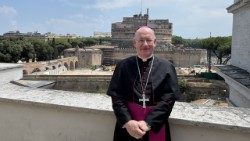  L'archevêque catholique de Westminster, Richard Moth, a reçu le pallium des mains du pape Léon XIV le 29 juin 2026.