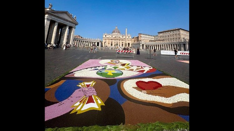 The "infiorata" on June 29th