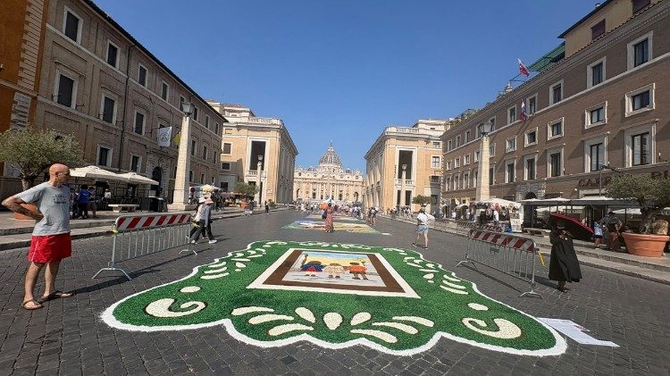 The "infiorata" on June 29th