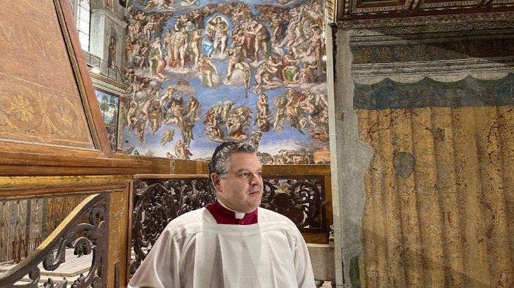 Mons. Marcos Pavan, maestro-diretor da Capela Sistina desde 2020, ap&oacute;s nomea&ccedil;&atilde;o do Papa Francisco