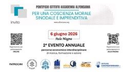 La locandina dell'incontro all'Accademia Alfonsiana