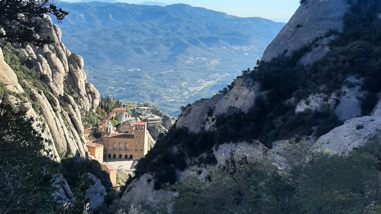 Uno scorcio del monastero di Montserrat