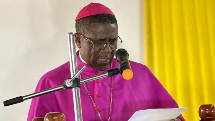 Mgr Andrew Nkea, Pr&eacute;sident de la Conf&eacute;rence &eacute;piscopale nationale du Cameroun et &eacute;v&ecirc;que de Bamenda