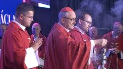 Kard. Czerny počas beatifikačnej slávnosti