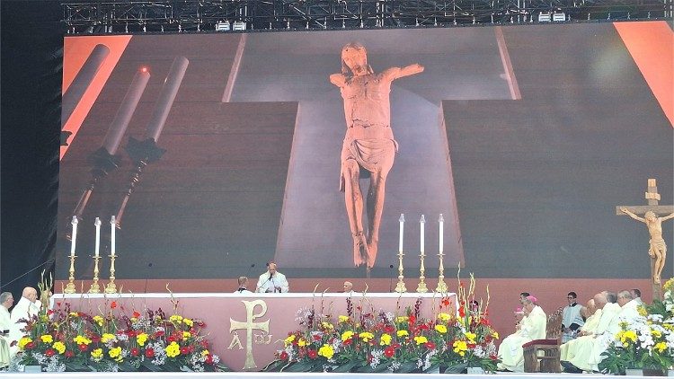L'altare della celebrazione