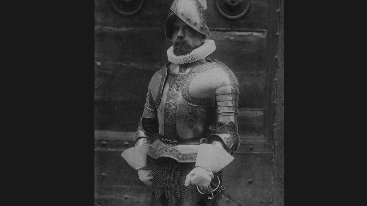 Jules Repond, comandante delle Guardie Svizzere tra il 1910 e il 1921, sotto i pontificati di Pio X e Benedetto XV.