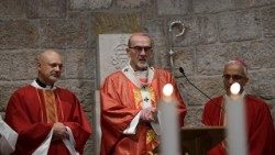Celebrazione del 70º anniversario del ministero pastorale per i cattolici di lingua ebraica in Israele, presieduta dal cardinale Pizzaballa