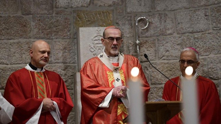 Celebrazione del 70º anniversario del ministero pastorale per i cattolici di lingua ebraica in Israele, presieduta dal cardinale Pizzaballa