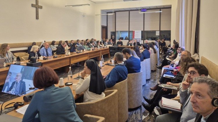 I lavori nella sede del Dicastero a Palazzo San Calisto