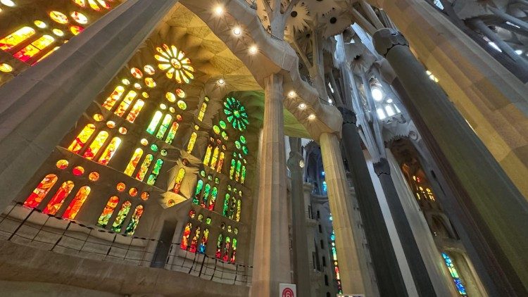 Ein Detail der Sagrada Familia