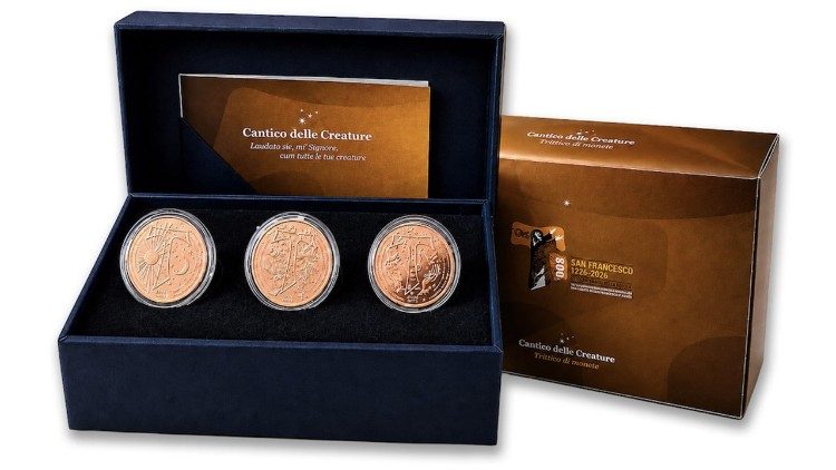 2026.05.07 monetazione in oro 2025, serie di emissioni numismatiche Vaticano