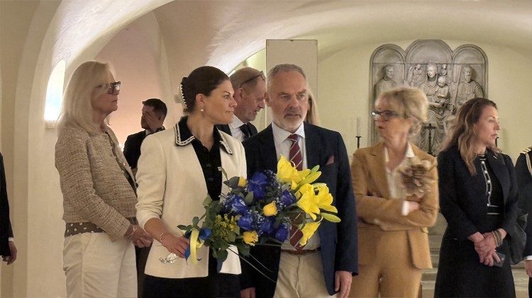 Kronprinsessan i Peterskyrkan