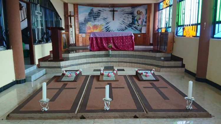 Kikanisa chenye makaburi ya wahanga wa bomu lililotokea Mei 5,2013