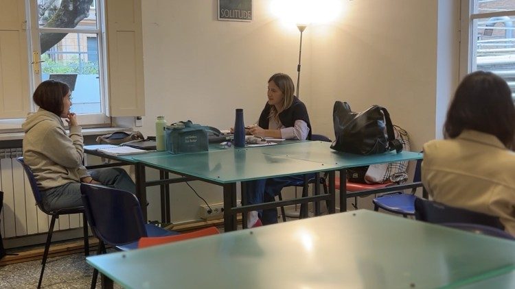 Studierende an der Sapienza Universit&auml;t