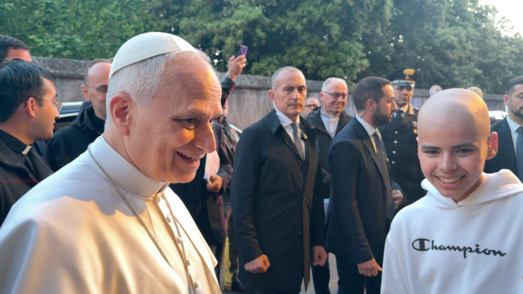 La rencontre &agrave; Castel Gandolfo.