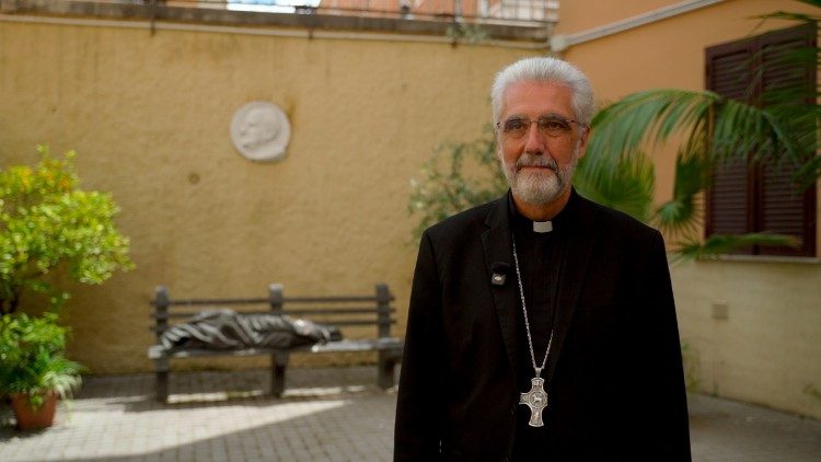Archbishop Luis Marín de San Martín, Prefect of the Dicastery for the Service of Charity. 