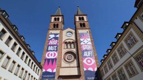 Beginn des Deutschen Katholikentags in W&uuml;rzburg
